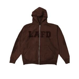 Size XXL • Cactus Jack • LAFD Full Zip Hoodie • Cross-Posted • Firm